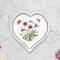 Portmeirion Botanic Garden 9 Inch Heart Dish - Treasure Flower